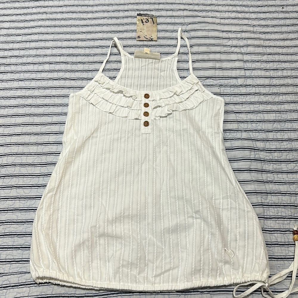 NWT Lei top white tank size XS